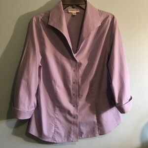 Coldwater Creek Light Purple Blouse